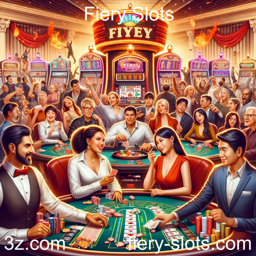 A Emoção do Casino Ao Vivo no Fiery Slots